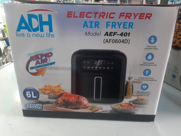 ADH Electric Air Fryer 6Litres AEF-401